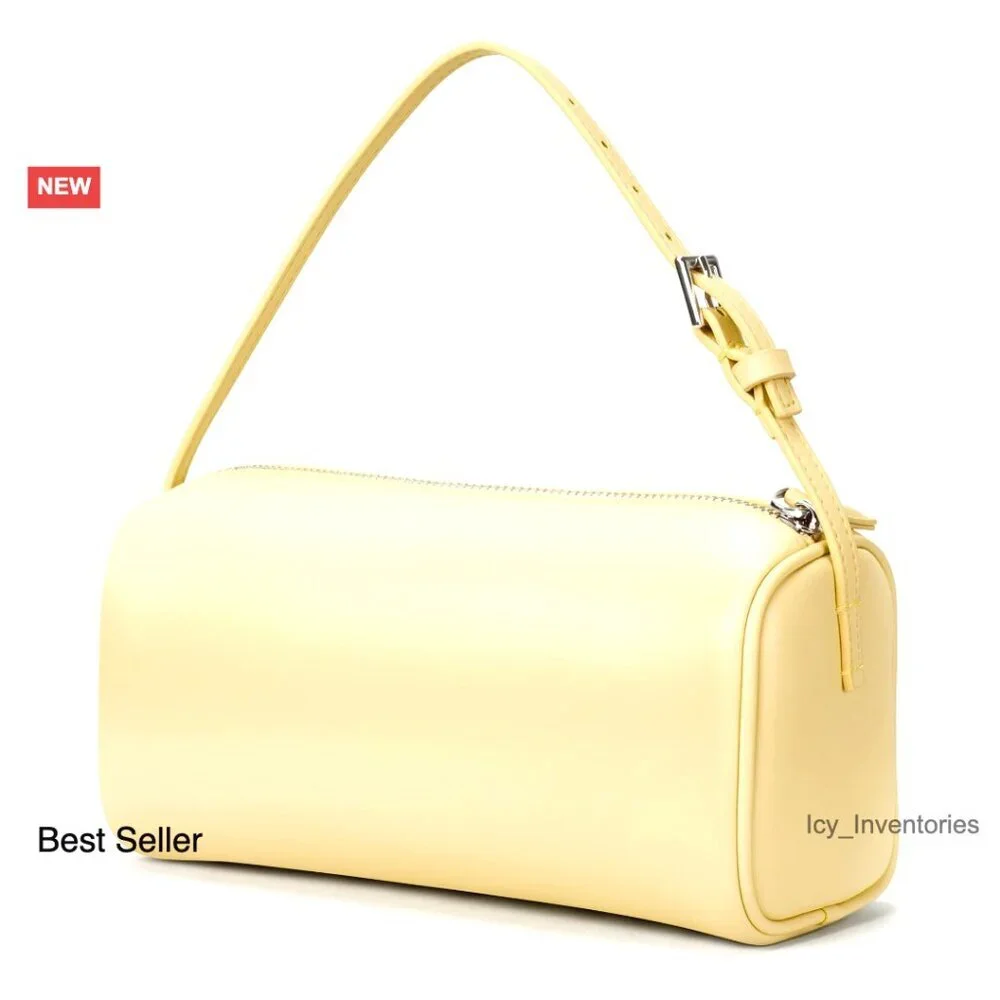 Vegan Leather Hobo Crossbody Bag With Adjustable Strap